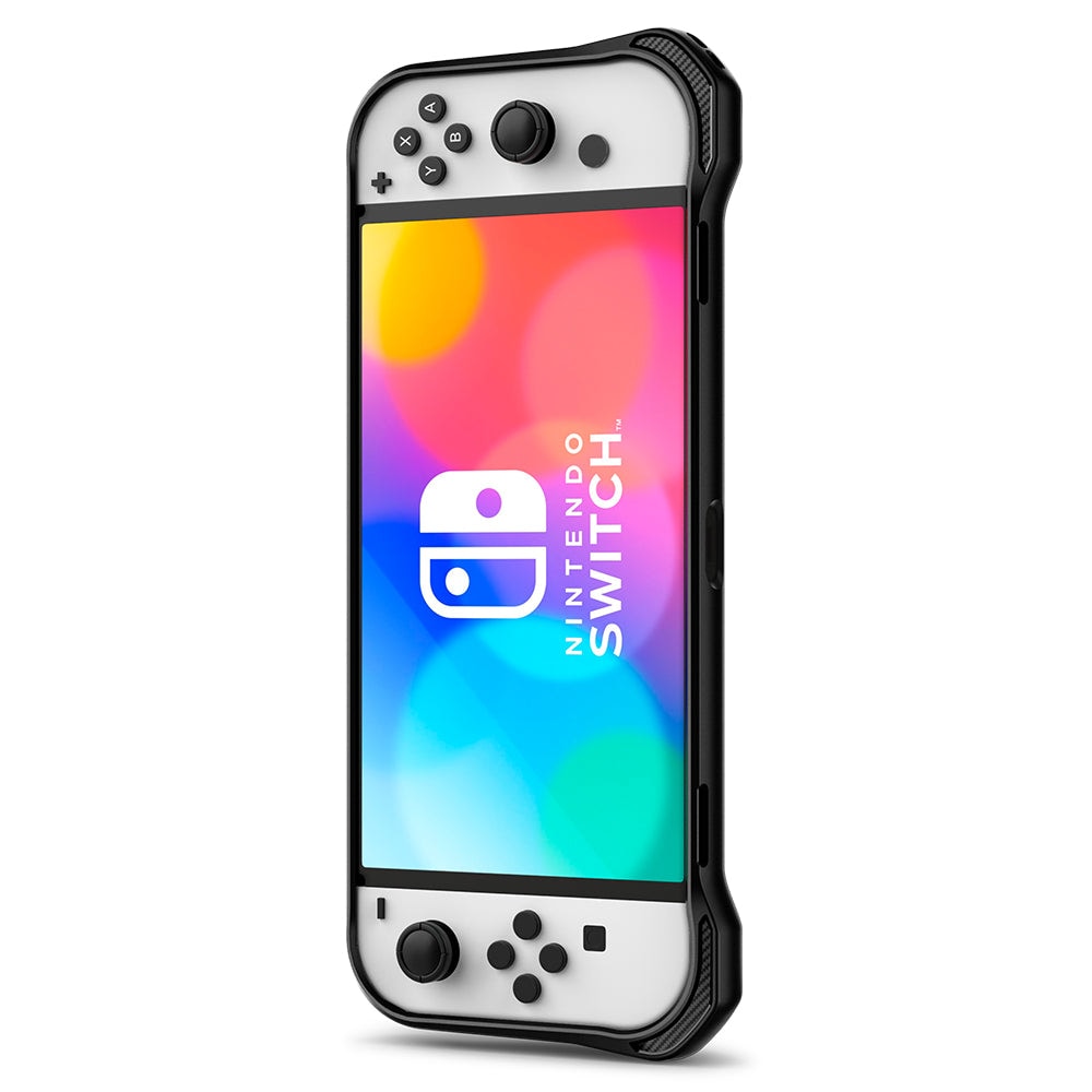 Nintendo Switch OLED Rugged Armor-cover, Sort