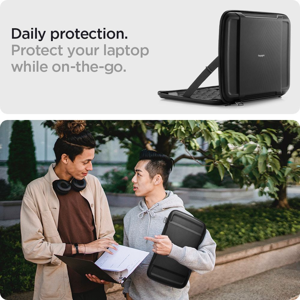 13-14" computertaske Rugged Armor Pro, Sort