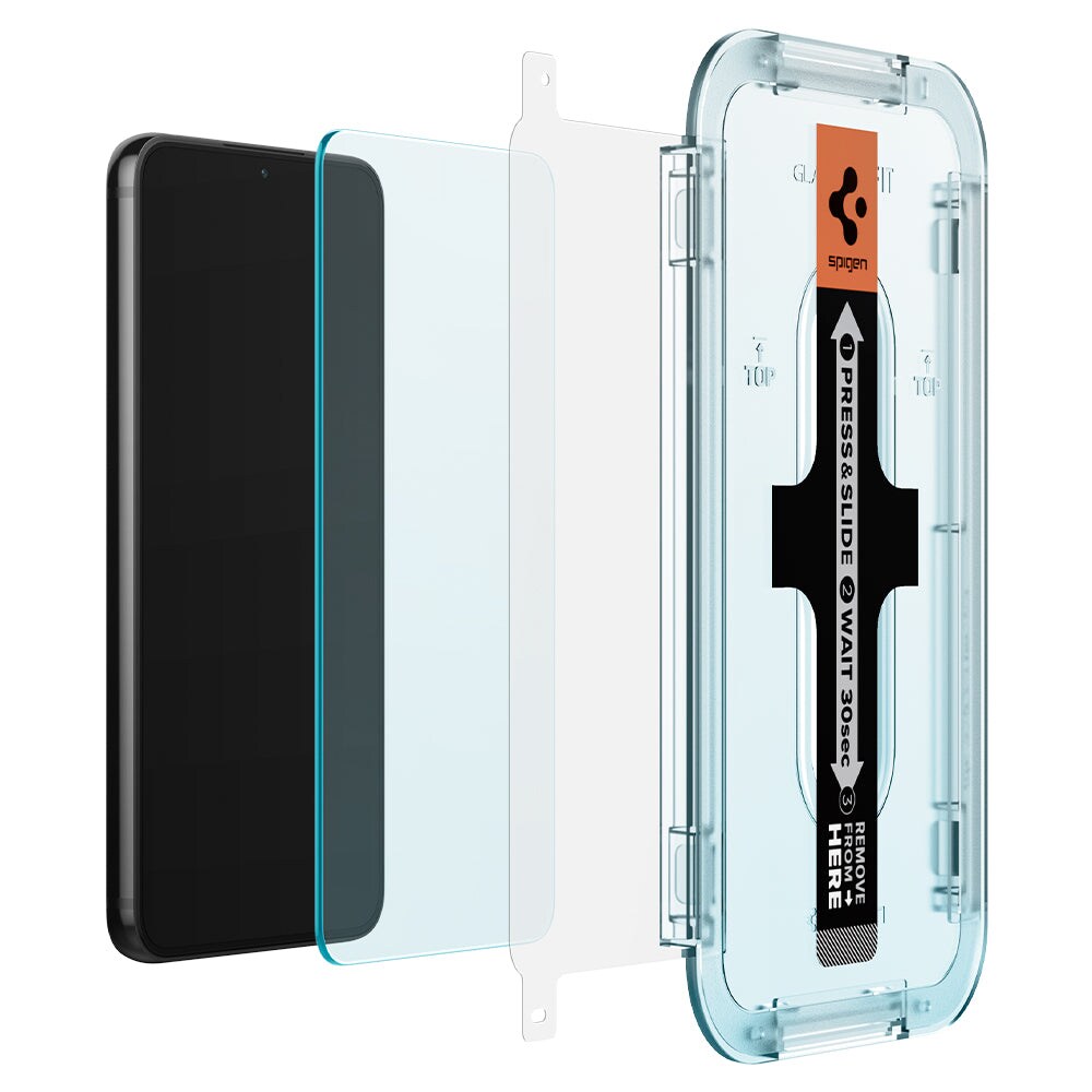 Samsung Galaxy S23 Skærmbeskytter med installationsramme (2-pak) GLAS.tR EZ Fit