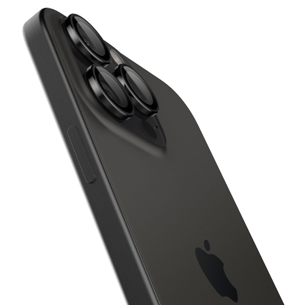 iPhone 16 Pro EZ Fit linsebeskytter (2-pak), Sort