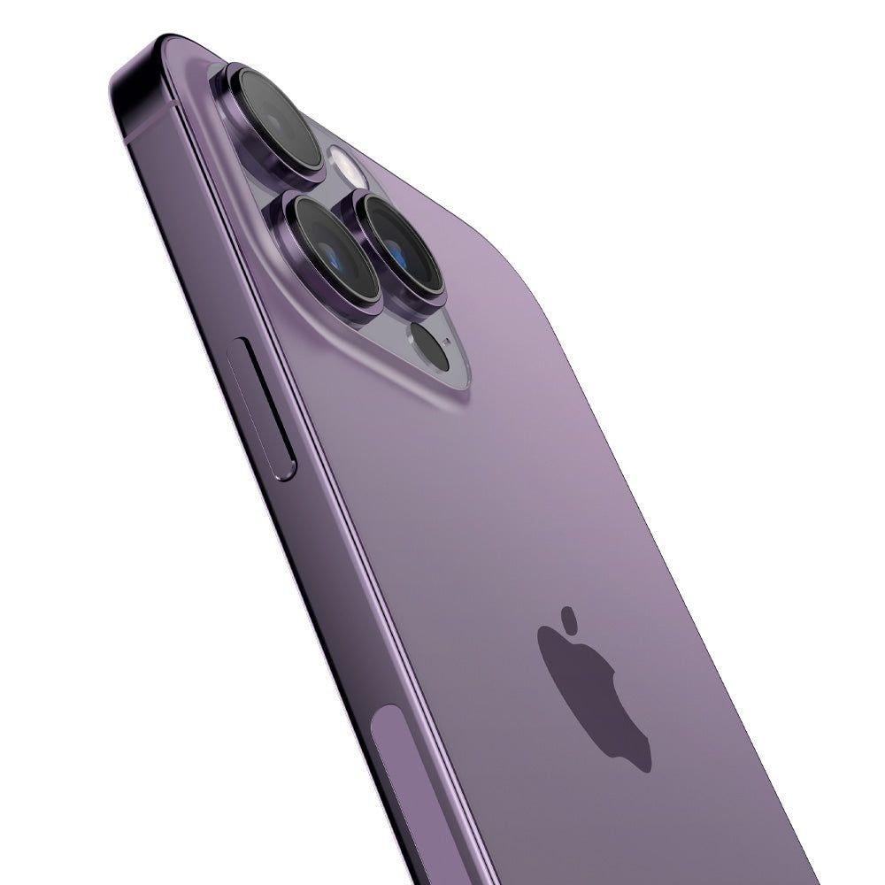 iPhone 14 Pro Max EZ Fit linsebeskytter (2-pak), Lilla