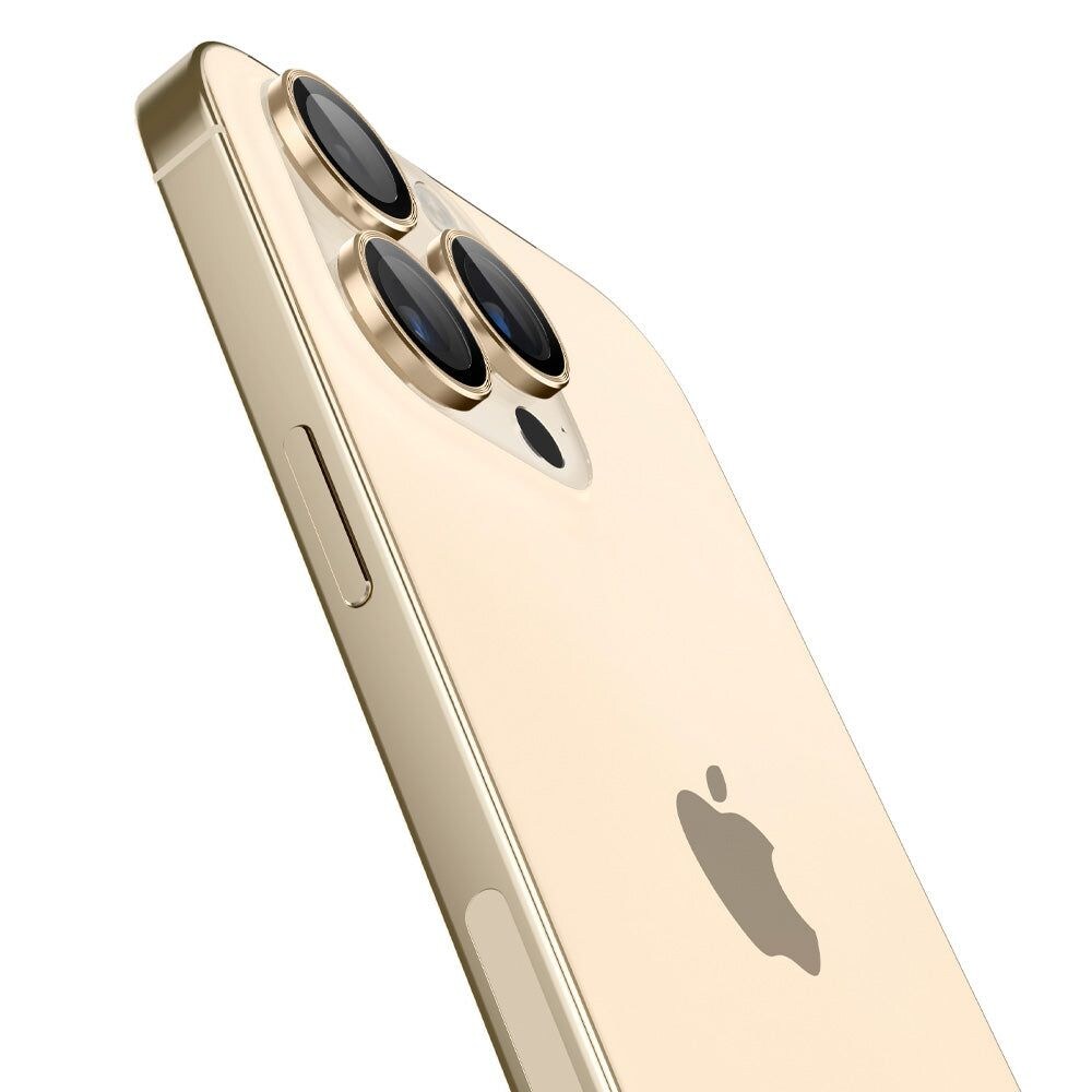 iPhone 14 Pro Max EZ Fit linsebeskytter (2-pak), Guld