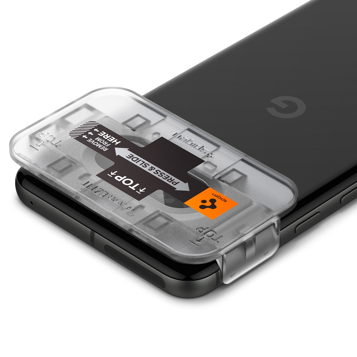 Google Pixel 8 EZ Fit linsebeskytter (2-pak), Sort