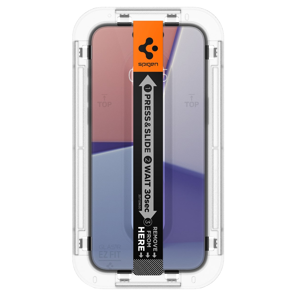iPhone 15 Plus Skærmbeskytter med installationsramme (2-pak) GLAS.tR EZ Fit