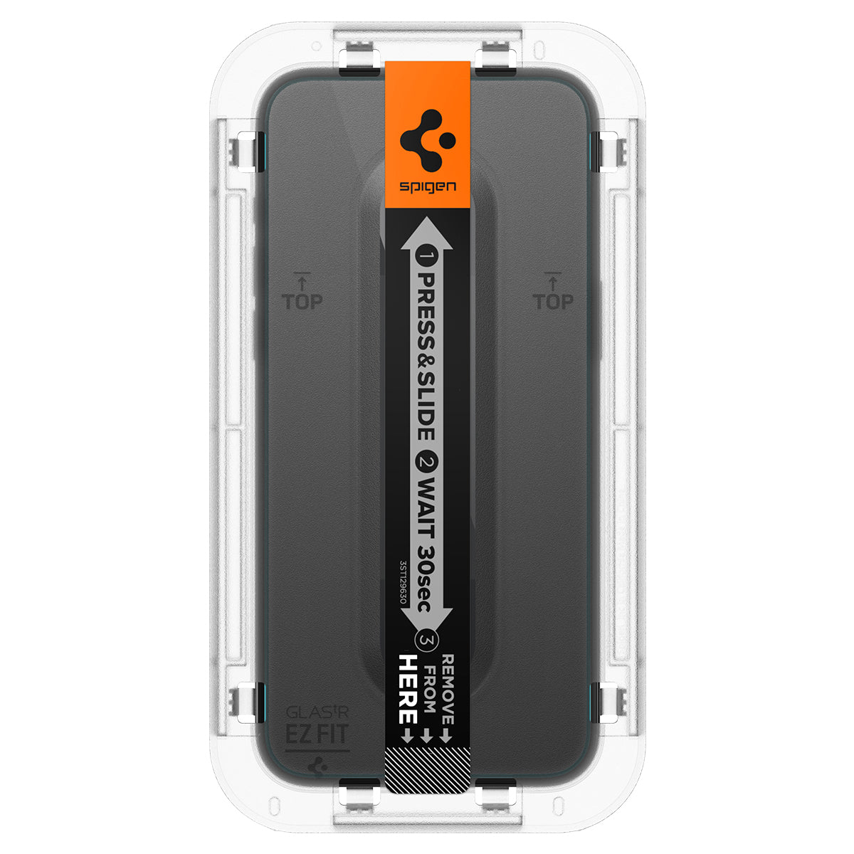 iPhone 15 Pro Skærmbeskytter med installationsramme (2-pak) GLAS.tR EZ Fit