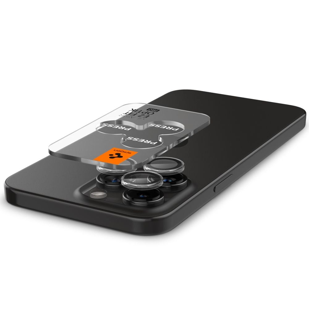 iPhone 17 Pro Max EZ Fit linsebeskytter (2-pak), Gennemsigtig