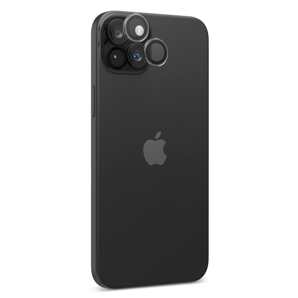 iPhone 15 Plus EZ Fit linsebeskytter (2-pak), Sort