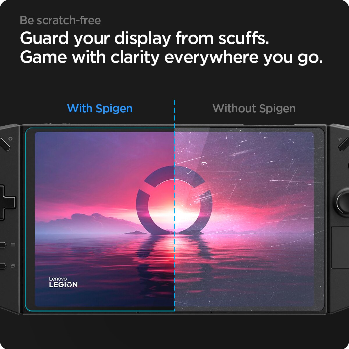 Lenovo Legion Go Screen Protector GLAS.tR SLIM (2-pak)