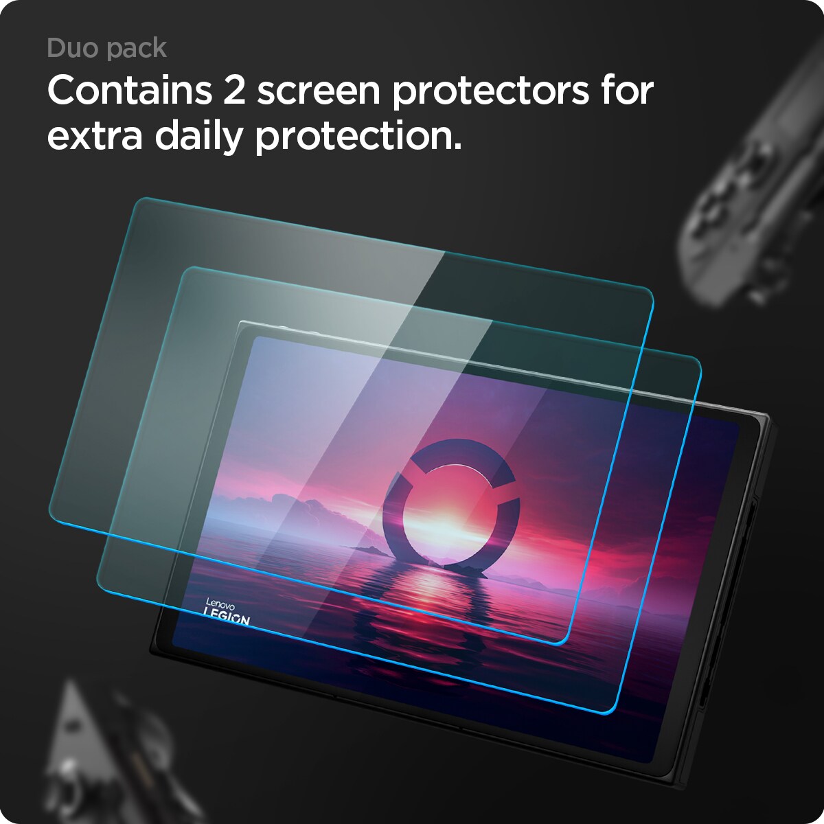 Lenovo Legion Go Screen Protector GLAS.tR SLIM (2-pak)