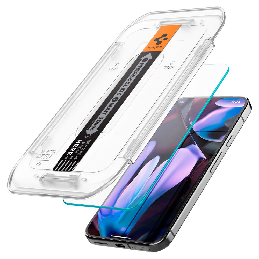 Google Pixel 10 Pro Skærmbeskytter med installationsramme (2-pak) GLAS.tR EZ Fit