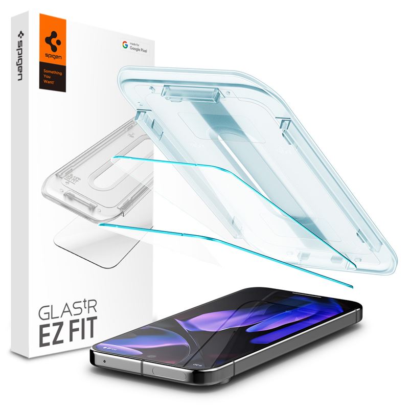 Google Pixel 10 Pro XL Skærmbeskytter med installationsramme (2-pak) GLAS.tR EZ Fit