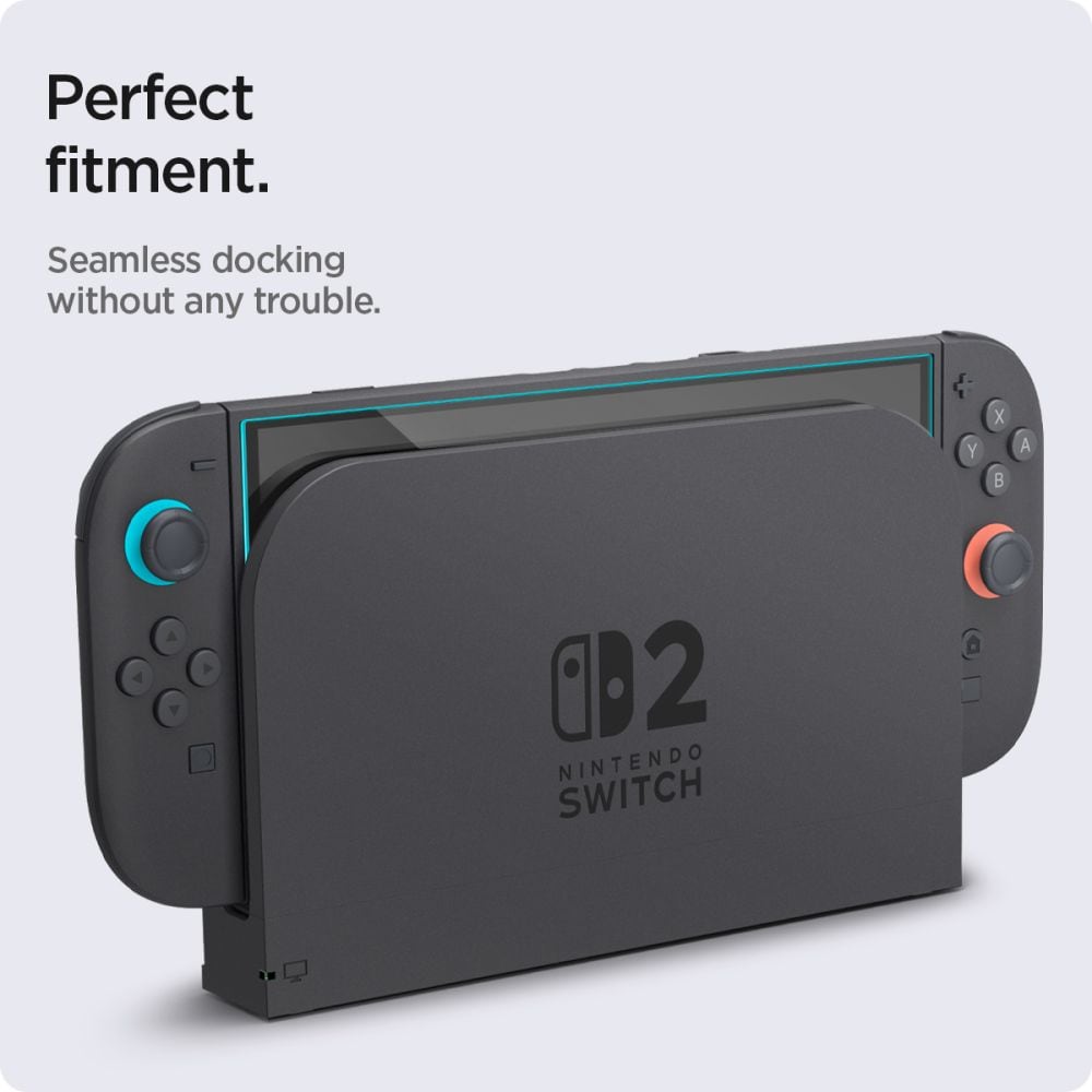 Nintendo Switch 2 Screen Protector GLAS.tR EZ Fit (2-pak)
