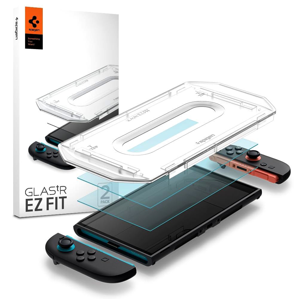 Nintendo Switch 2 Screen Protector GLAS.tR EZ Fit (2-pak)