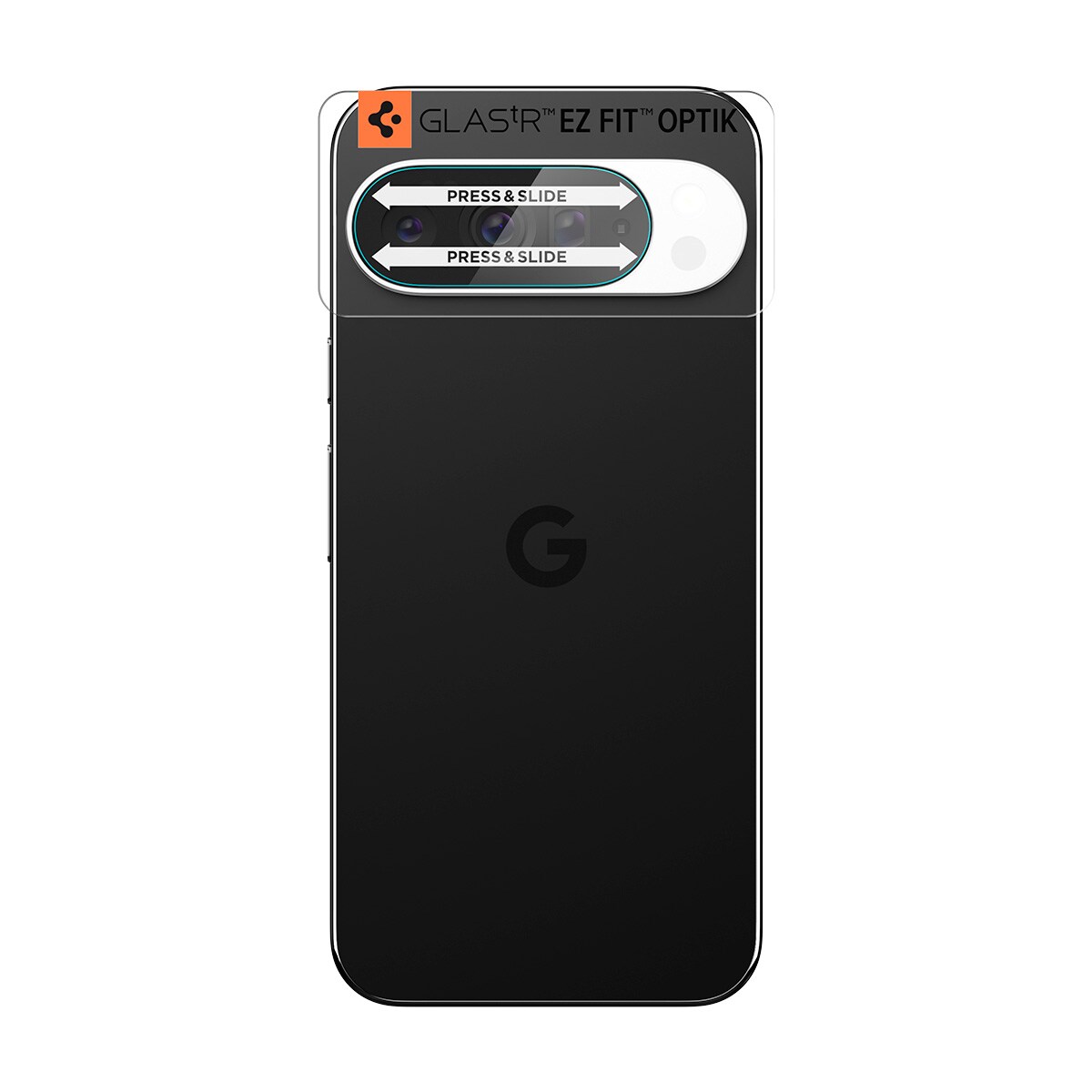 Google Pixel 10 Pro EZ Fit linsebeskytter (2-pak), Gennemsigtig