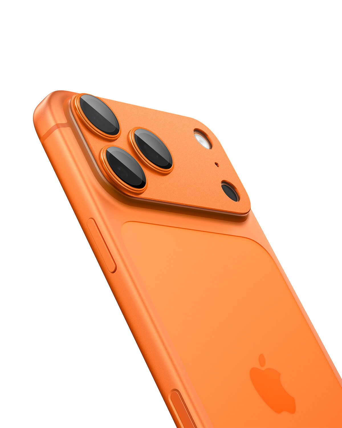 iPhone 17 Pro EZ Fit Kamerabeskyttelse - Optic Pro XL, Orange