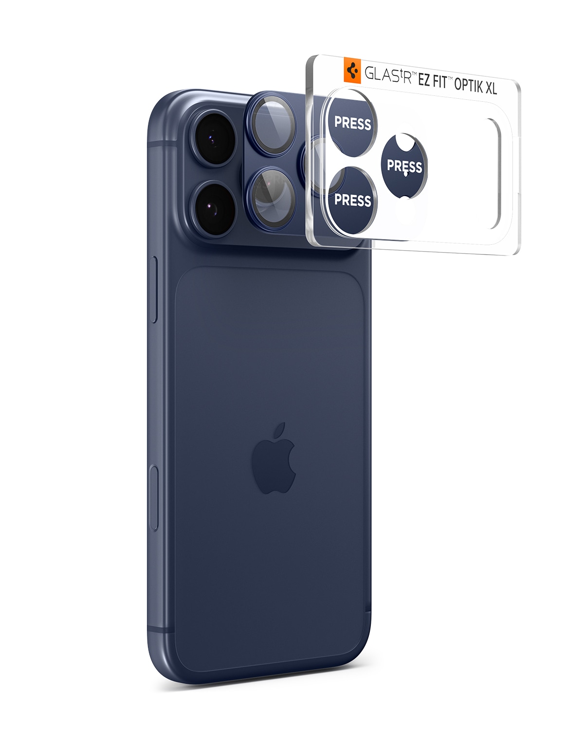 iPhone 17 Pro EZ Fit Kamerabeskyttelse - Optic Pro XL, Blå