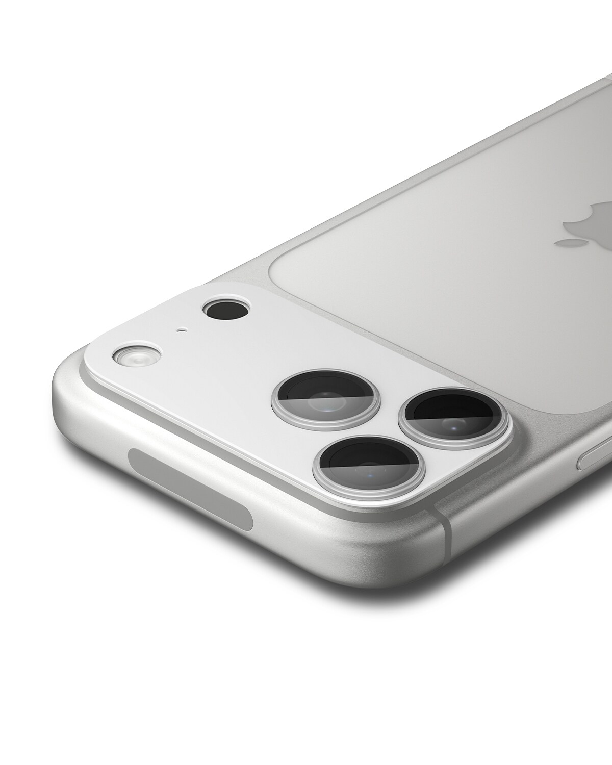 iPhone 17 Pro EZ Fit Kamerabeskyttelse - Optic Pro XL, Sølv