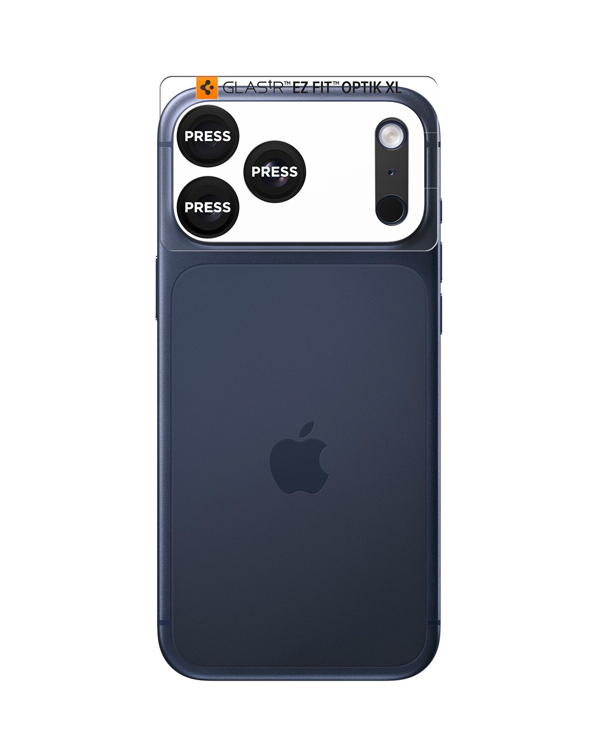iPhone 17 Pro Max EZ Fit Kamerabeskyttelse - Optic Pro XL, Sort