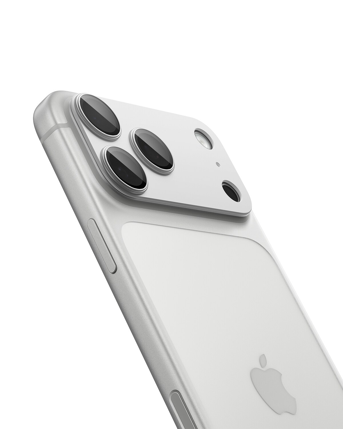 iPhone 17 Pro Max EZ Fit Kamerabeskyttelse - Optic Pro XL, Sølv