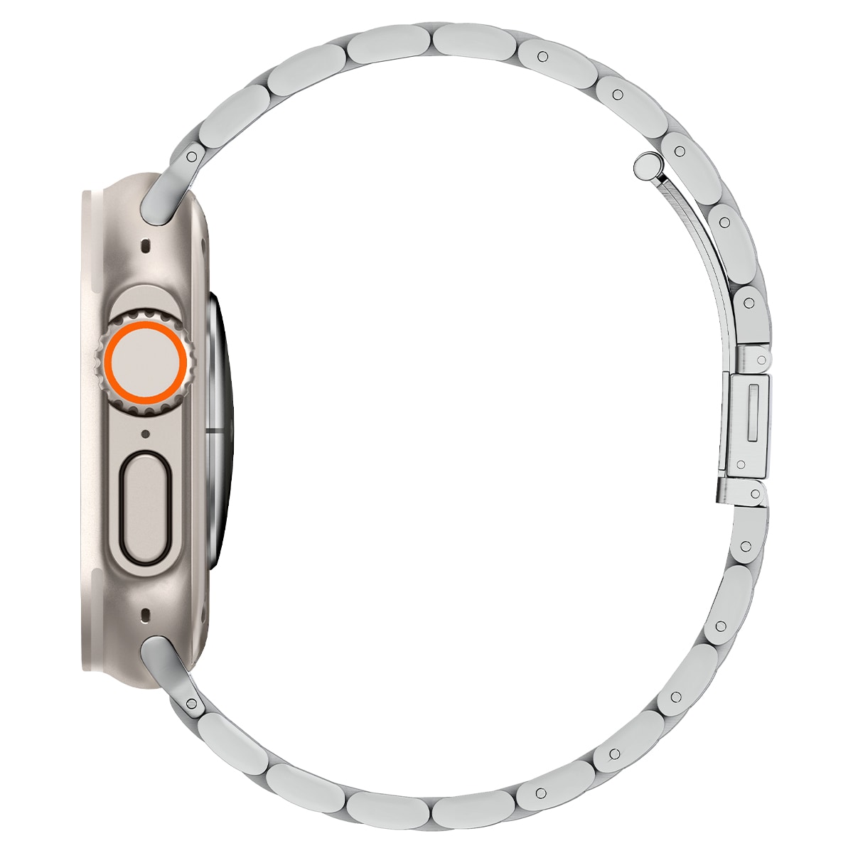 Apple Watch Ultra 49mm 2nd Gen Metalarmbånd Modern Fit 316L, Sølv