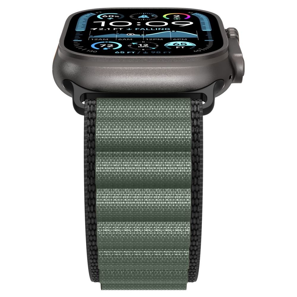 Apple Watch Series 9 45mm WBF1 armbånd, Grøn