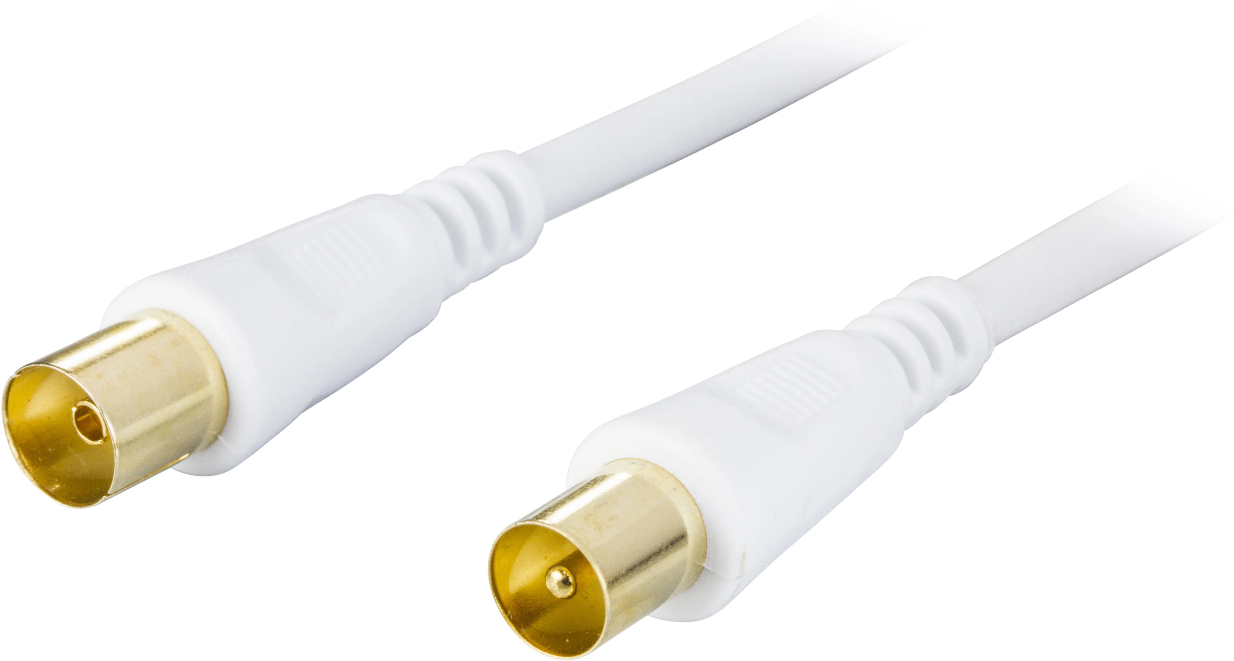Antennkabel 10m, Hvid