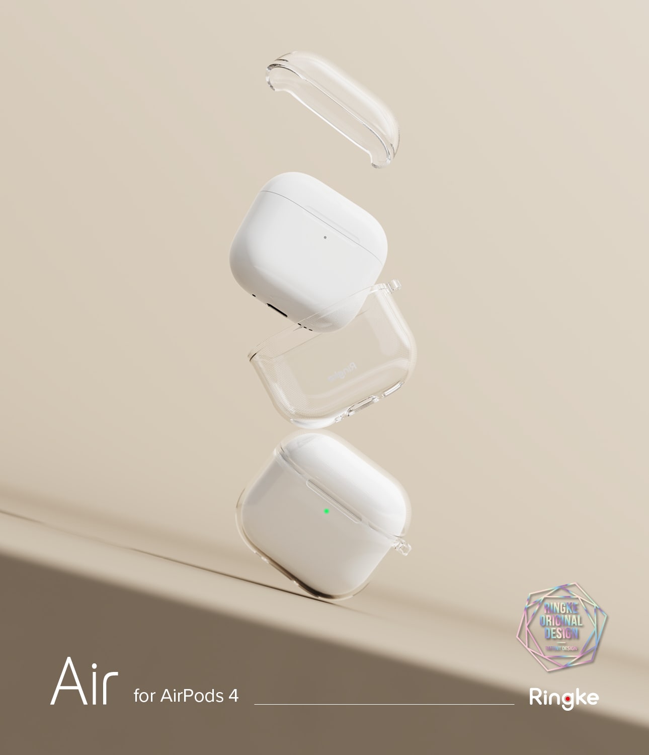 Apple AirPods 4 Air cover, Clear