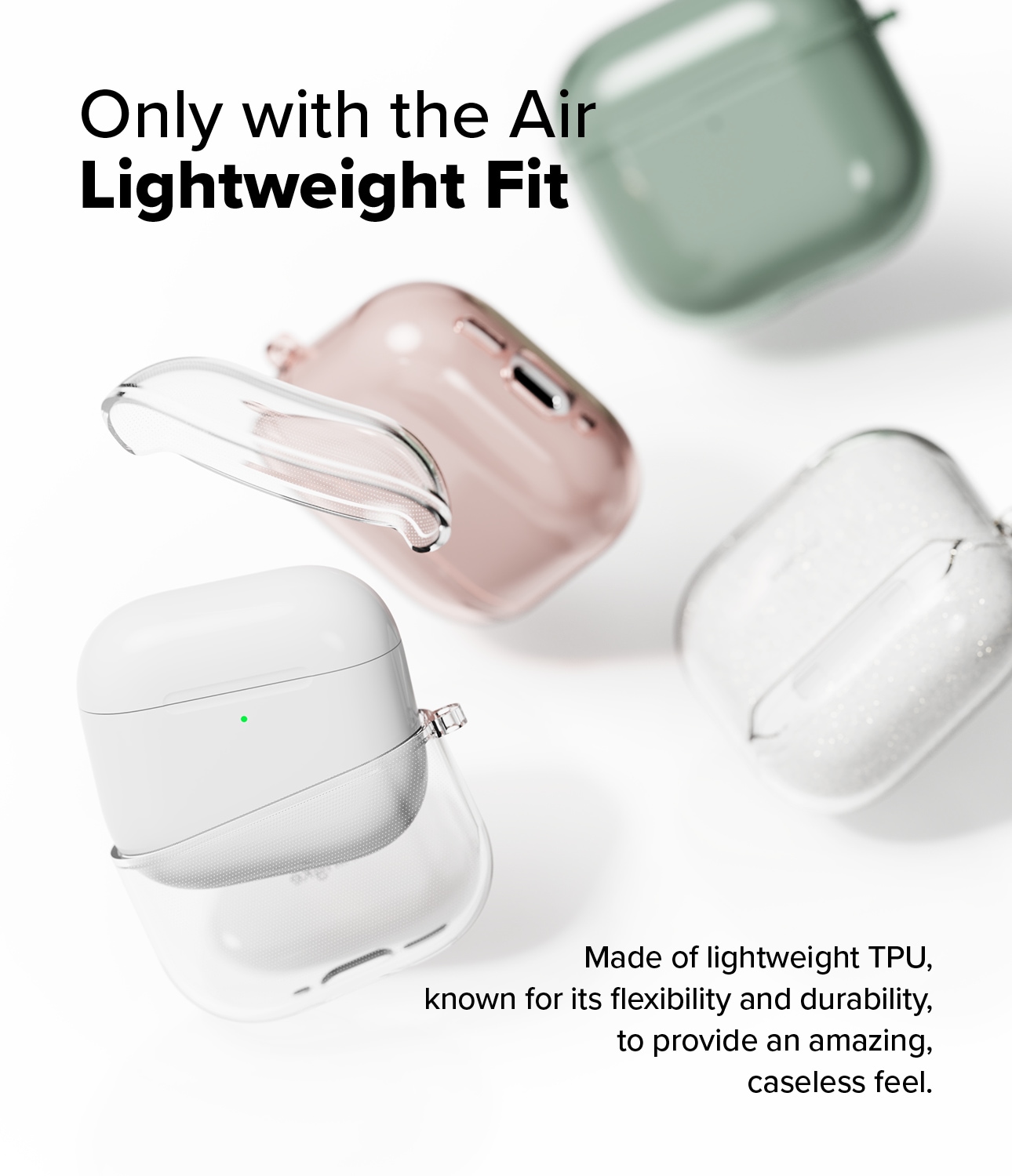 Apple AirPods 4 Air cover, Clear