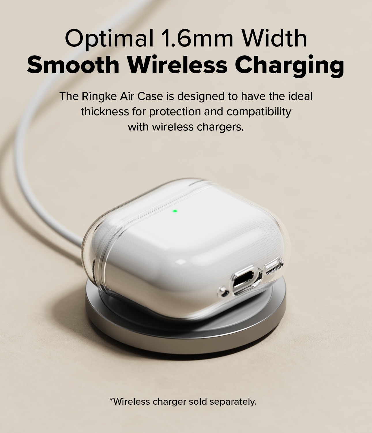 Apple AirPods 4 Air cover, Clear