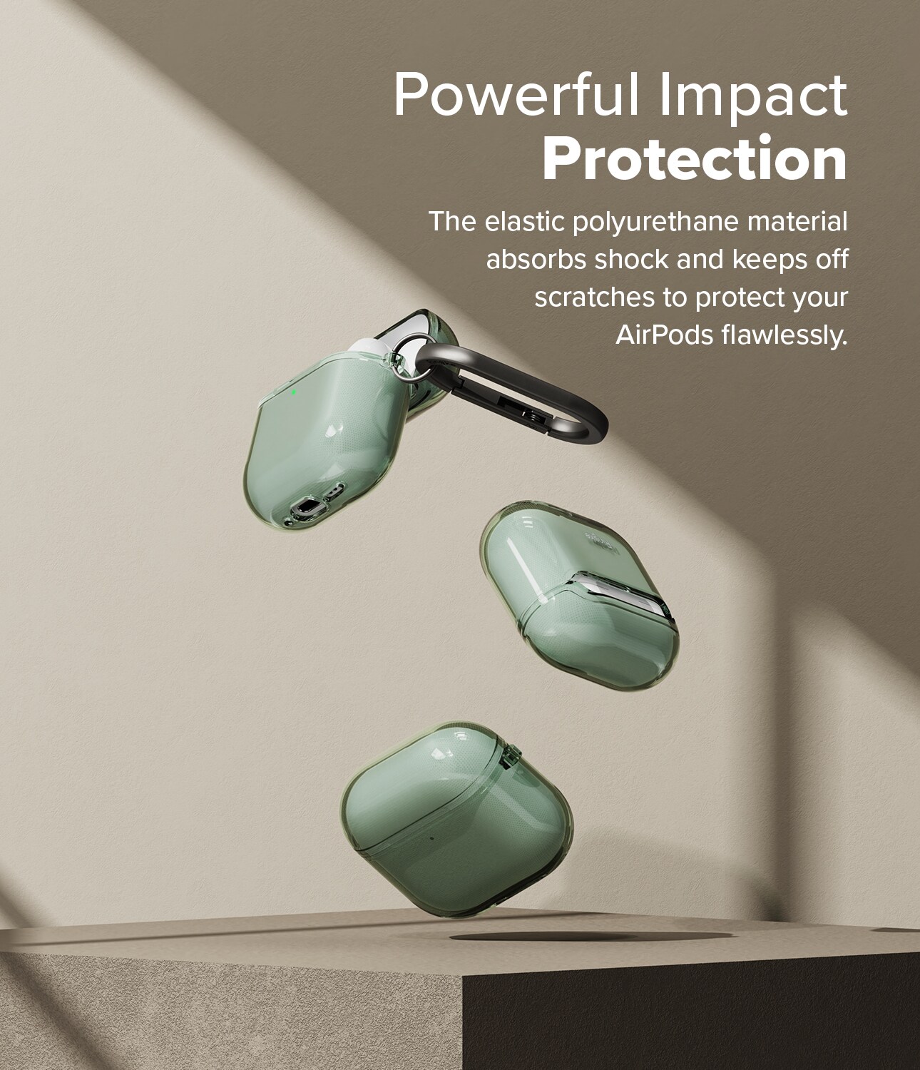 Apple AirPods 4 Air cover, Grøn