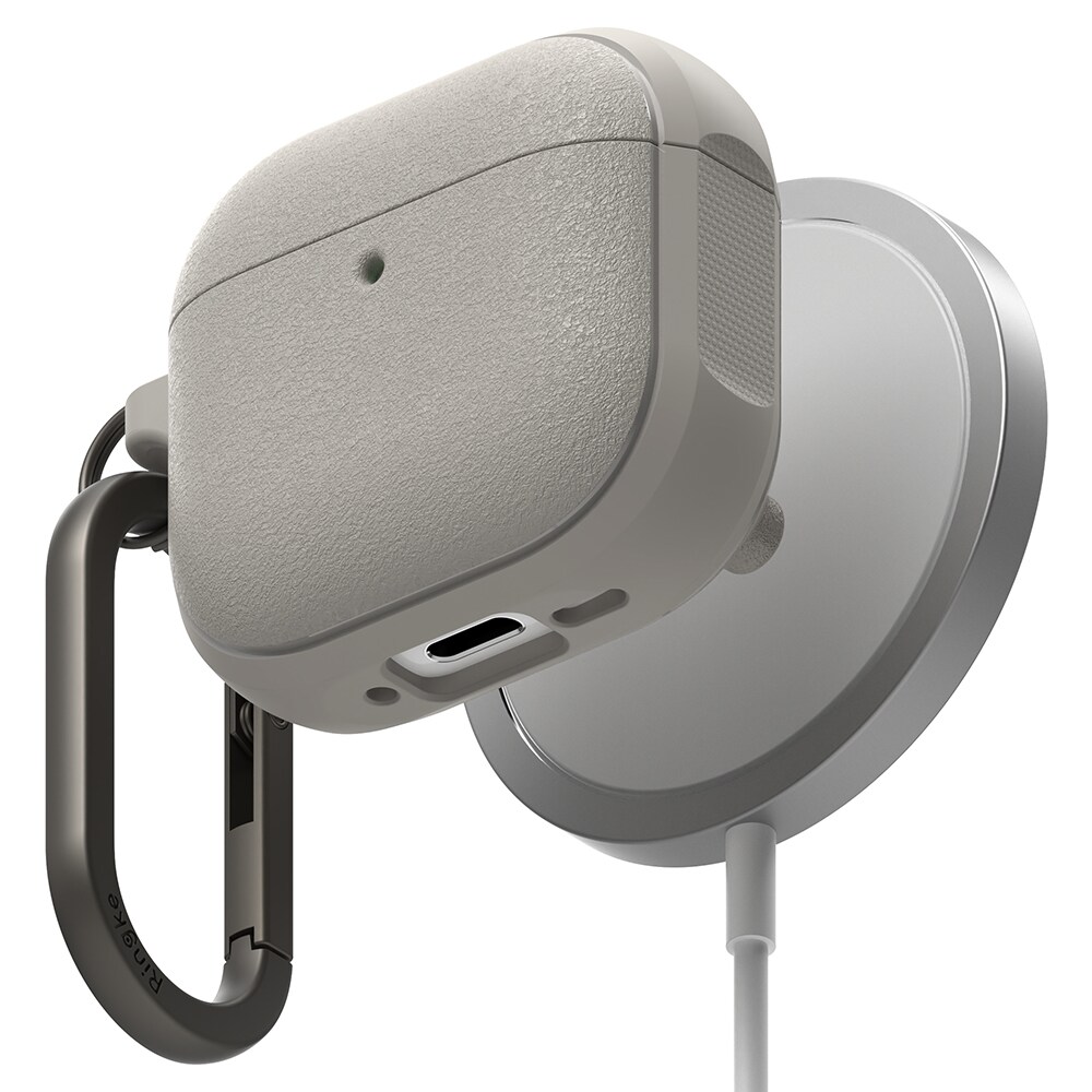 Apple AirPods 4 Onyx MagSafe cover, Warm Gray