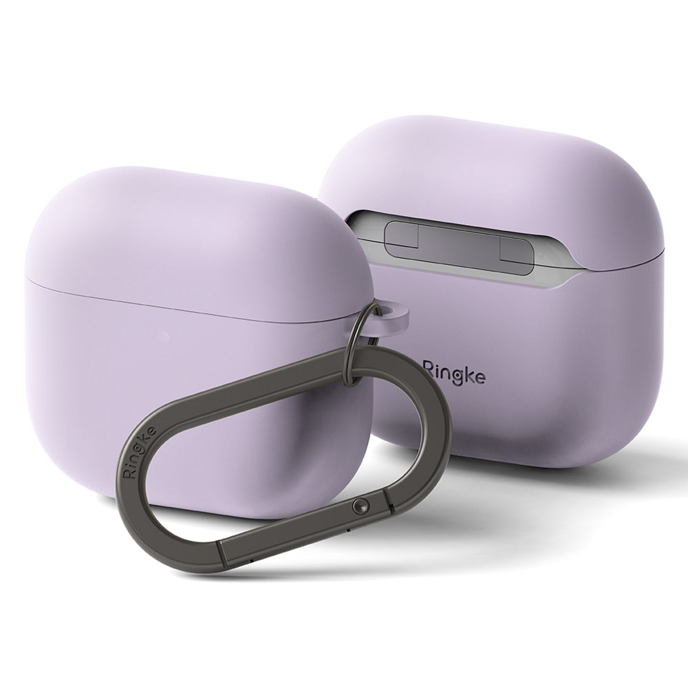 Apple AirPods 4 Silikonecover, Light Purple