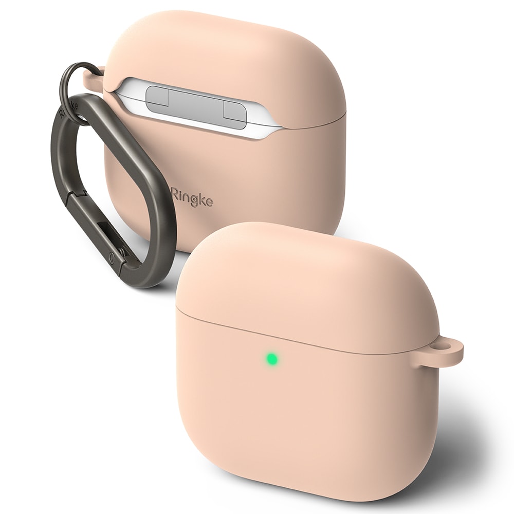 Apple AirPods 4 Silikonecover, Pink Sand