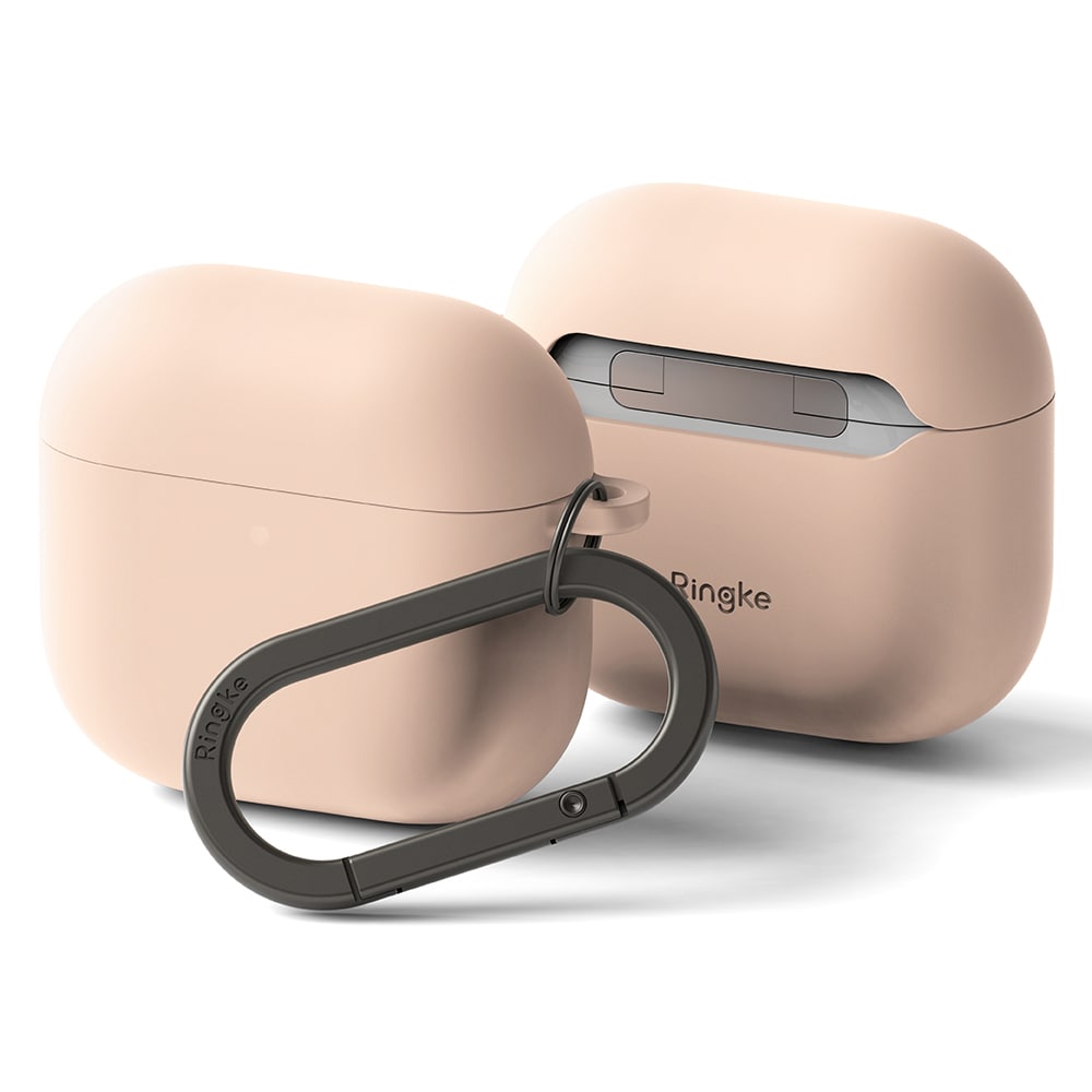 Apple AirPods 4 Silikonecover, Pink Sand