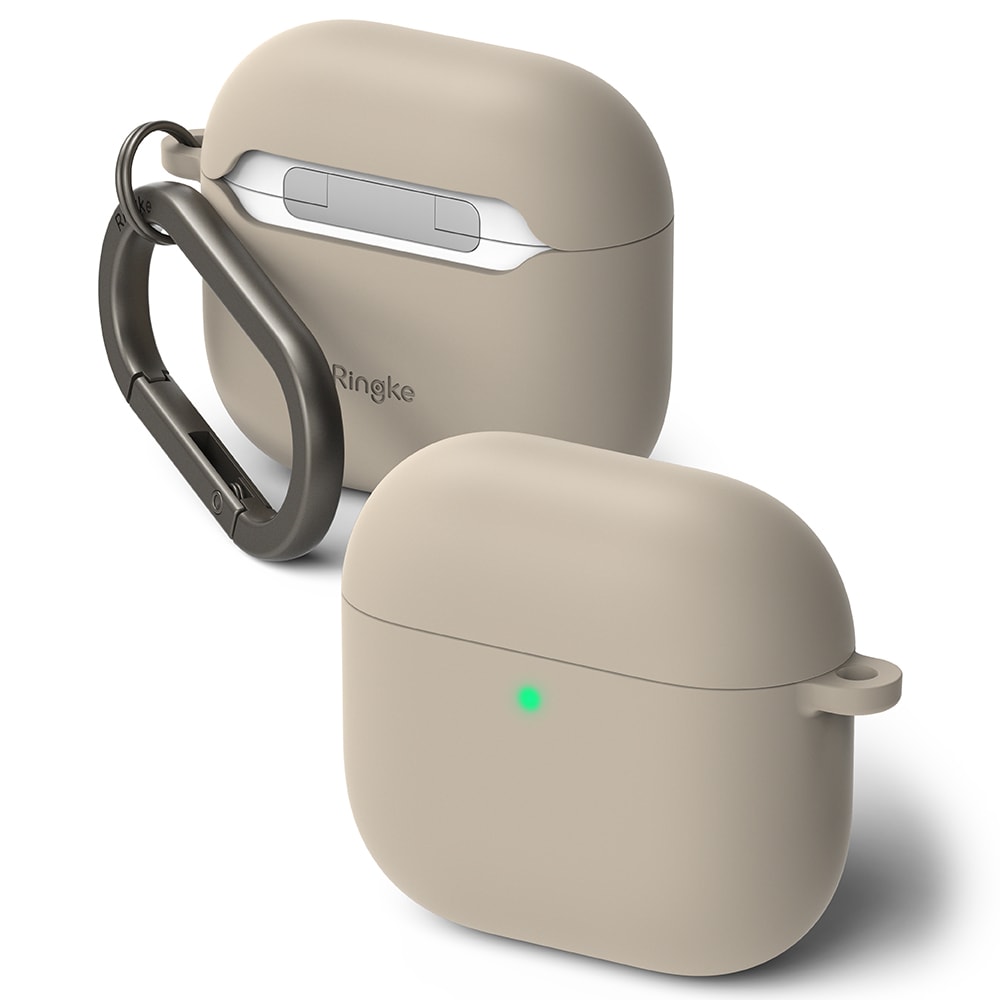 Apple AirPods 4 Silikonecover, Stone