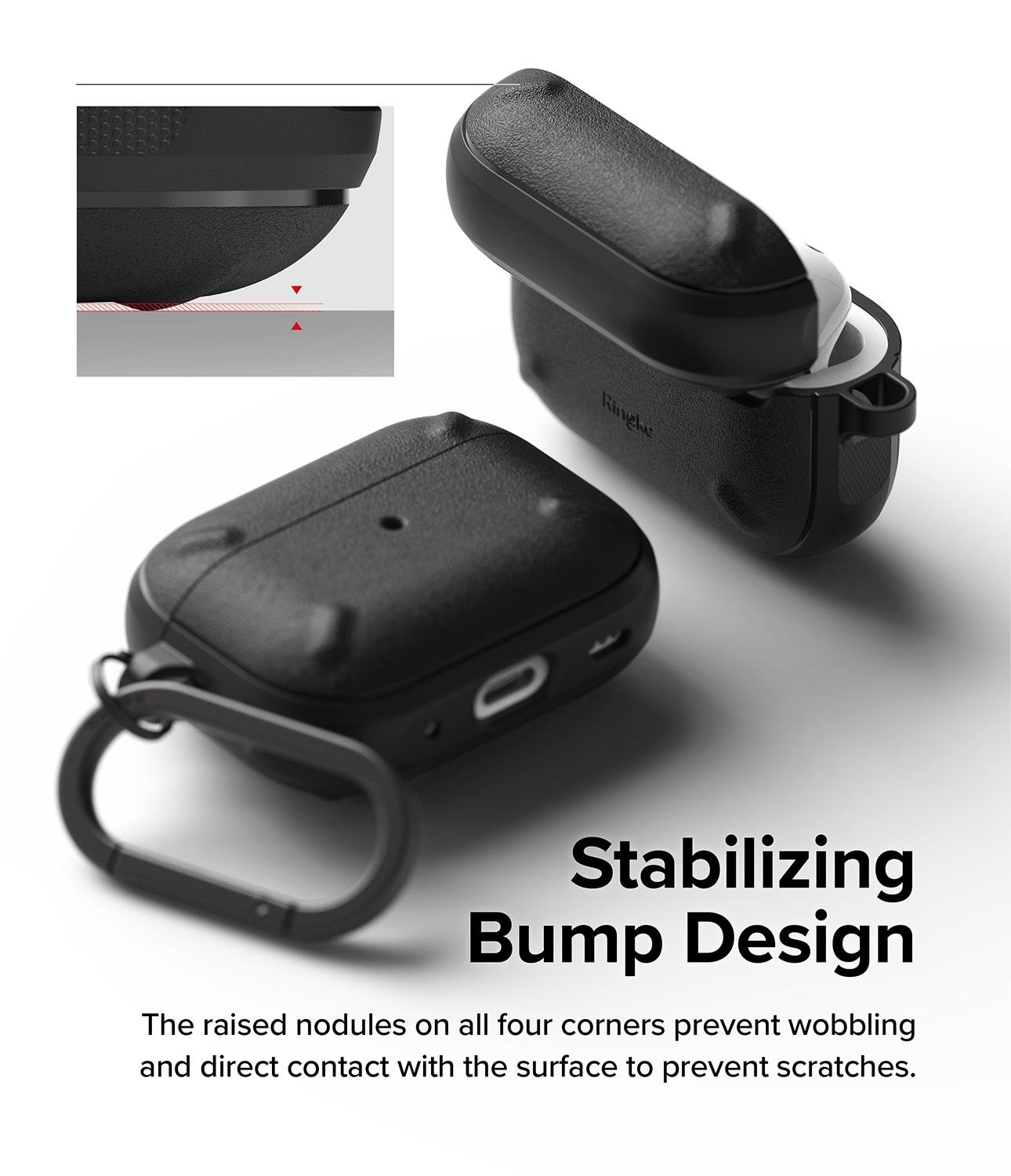 Apple AirPods Pro 2 Onyx cover, Sort