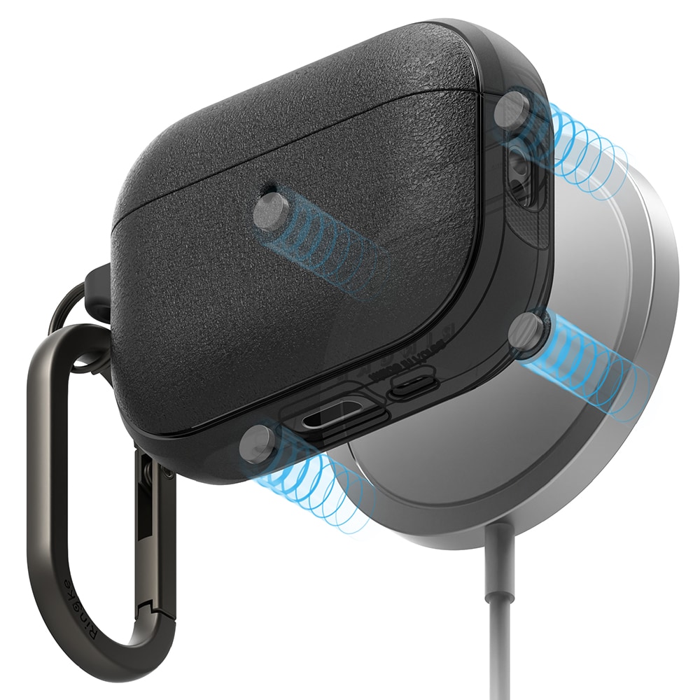 Apple AirPods Pro 3 Onyx MagSafe cover, Sort
