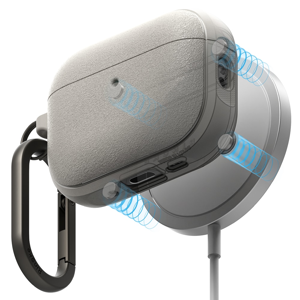 Apple AirPods Pro 3 Onyx MagSafe cover, Warm Gray
