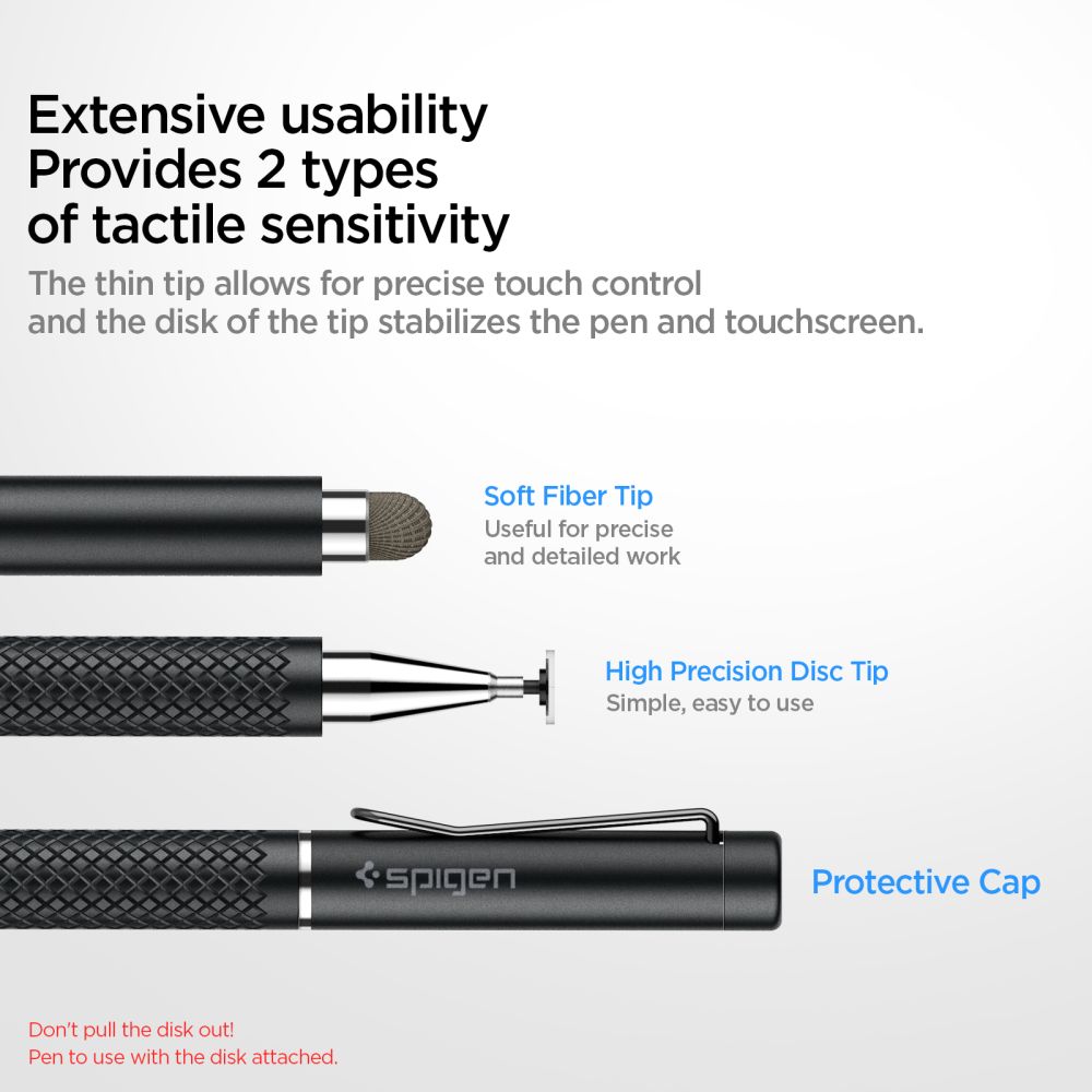 Stylus touch-pen, Sort