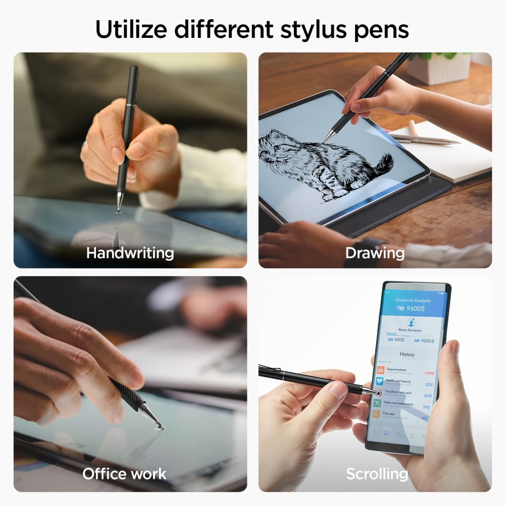 Stylus touch-pen, Sort