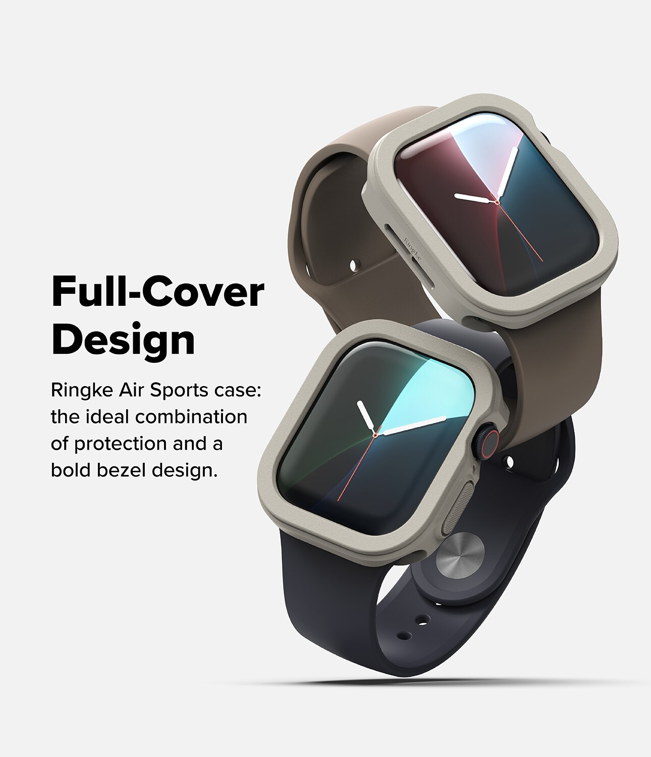 Apple Watch Series 10 42mm Air Sports cover, Warm Gray
