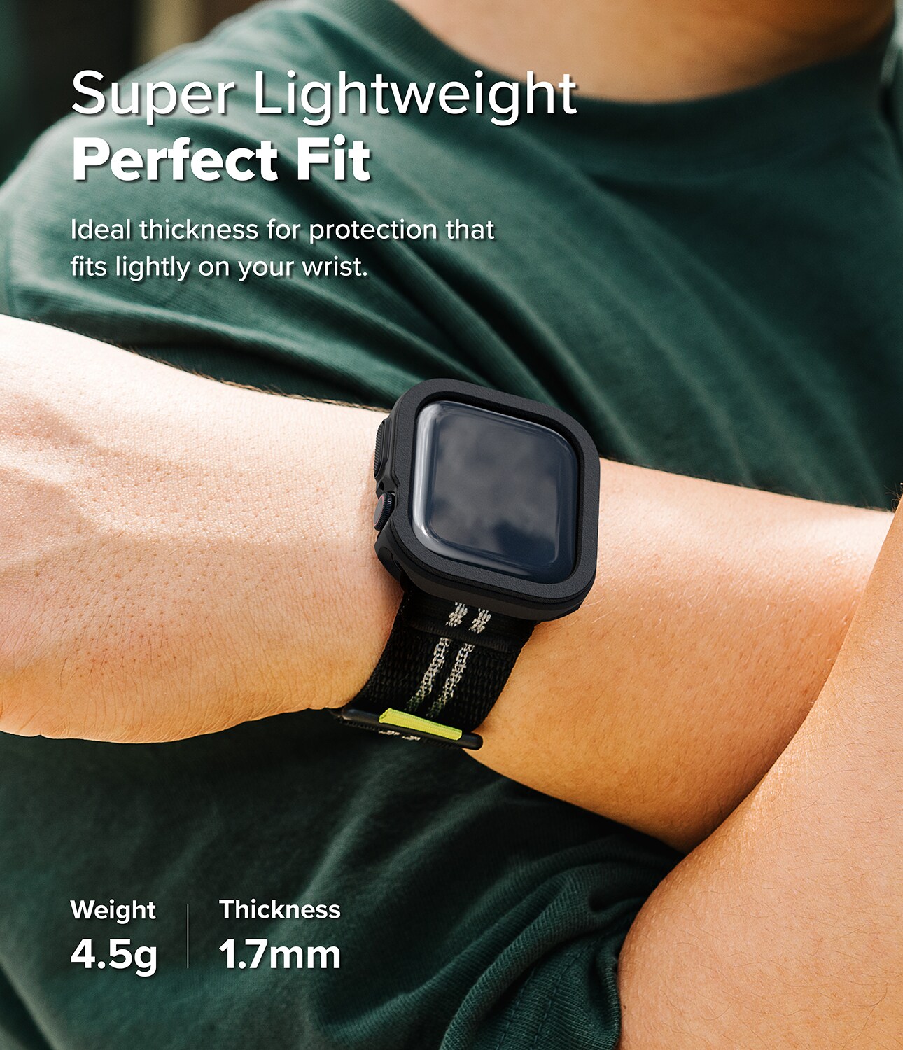 Apple Watch Series 10 46mm Air Sports cover, Black