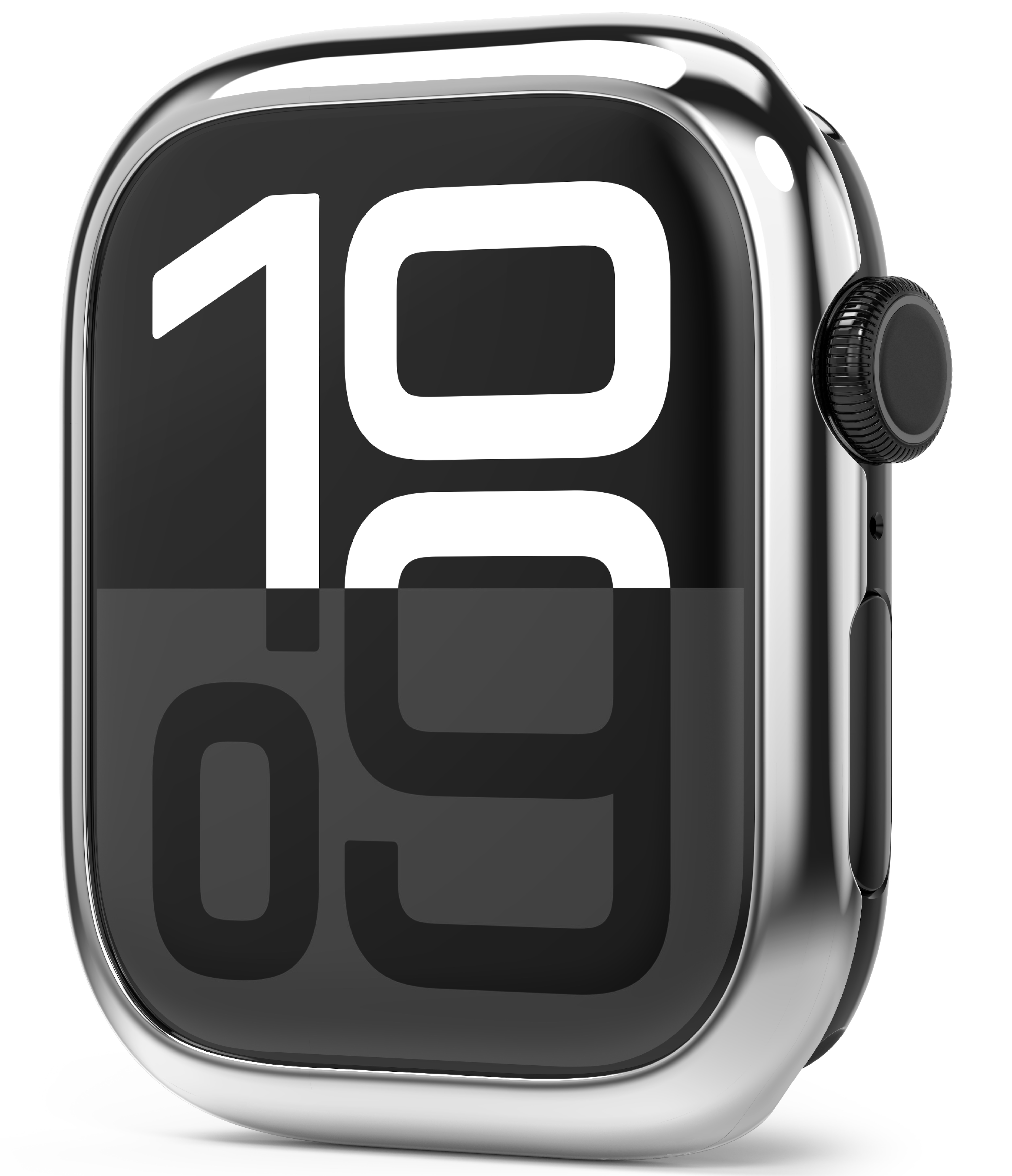Apple Watch Series 10 46mm Beskyttelsesring - Bezel Styling Sølv