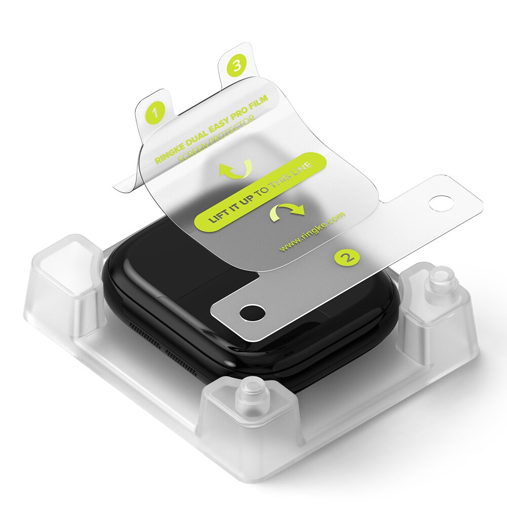 Apple Watch Series 11 42mm Skærmbeskyttelse - beskyttelsesfilm Dual Easy Pro (2-pack)