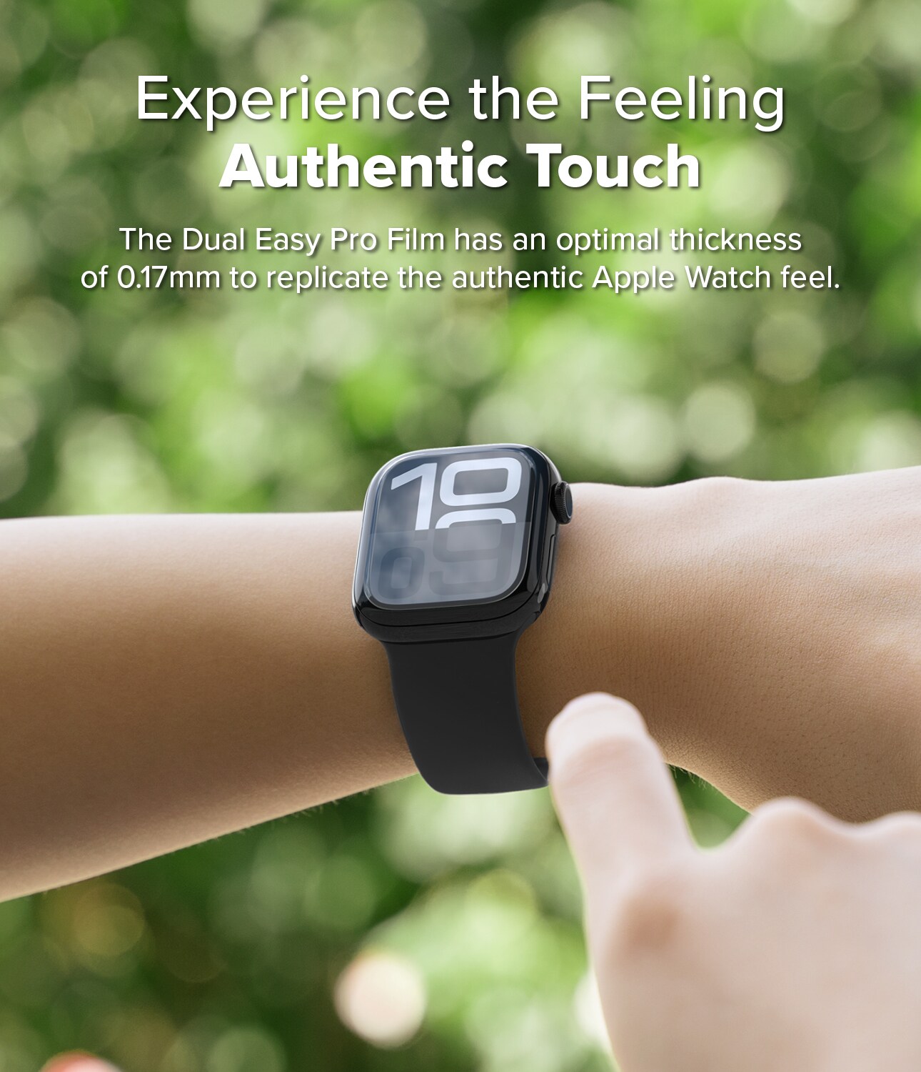 Apple Watch Series 11 42mm Skærmbeskyttelse - beskyttelsesfilm Dual Easy Pro (2-pack)