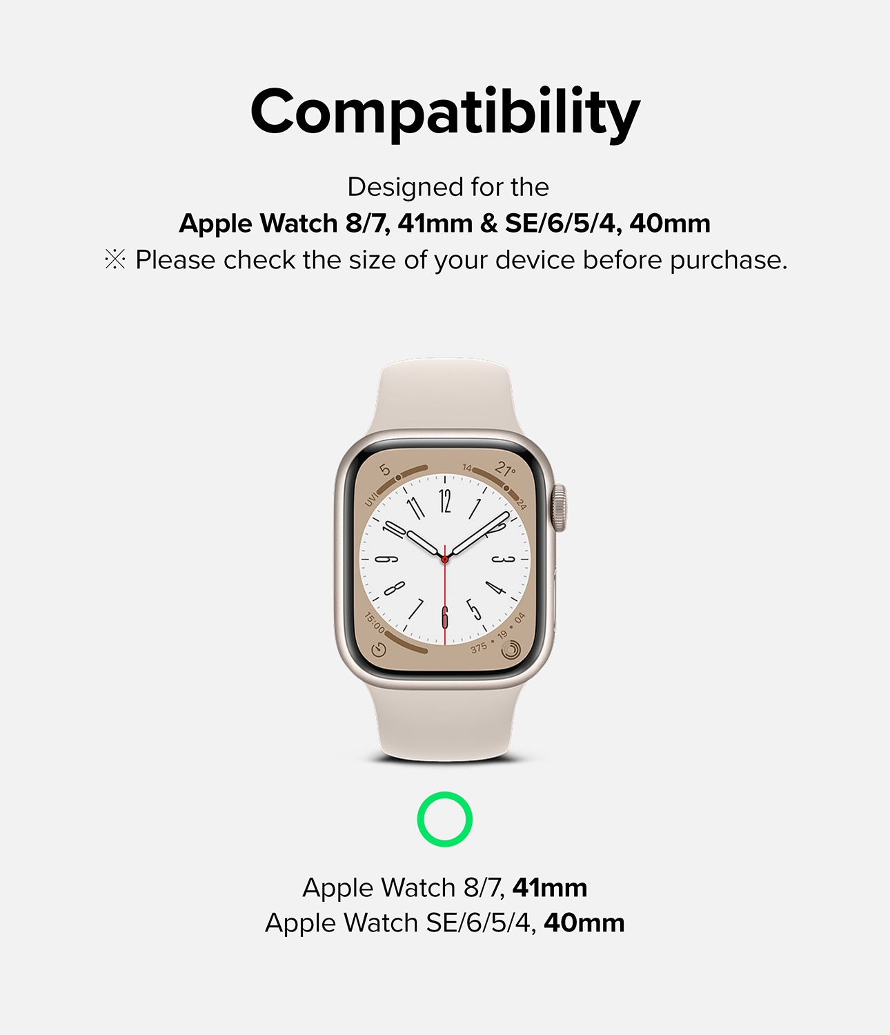 Apple Watch Series 4-6 40mm Skærmbeskytter beskyttelsesfilm - Dual Easy (3-pak)