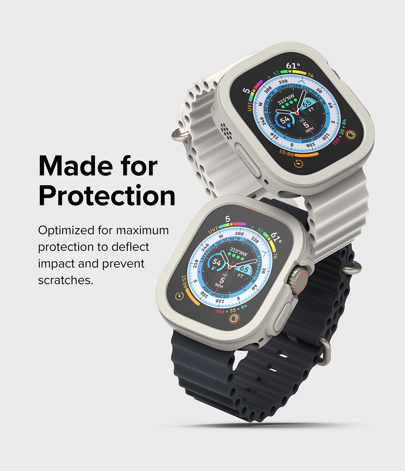 Apple Watch Ultra 49mm 1st Gen Air Sports cover, Warm Gray