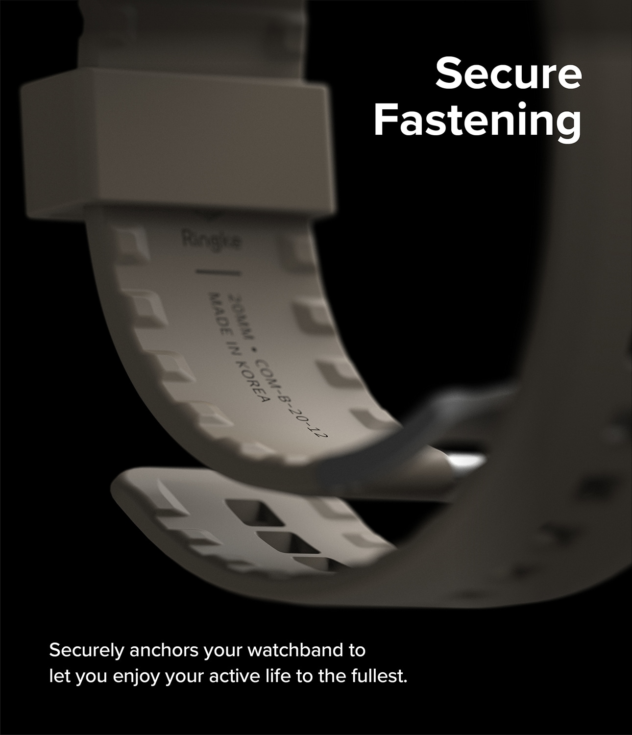 Apple Watch Ultra 49mm 3rd Gen Rem Rubber One Bold Grå