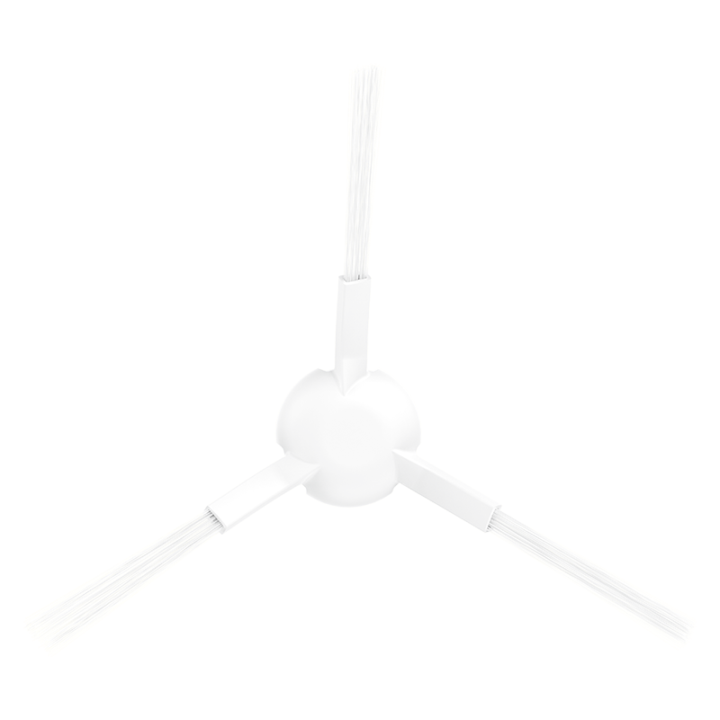  Xiaomi X20 Pro 2-pak sidebørster, Hvid