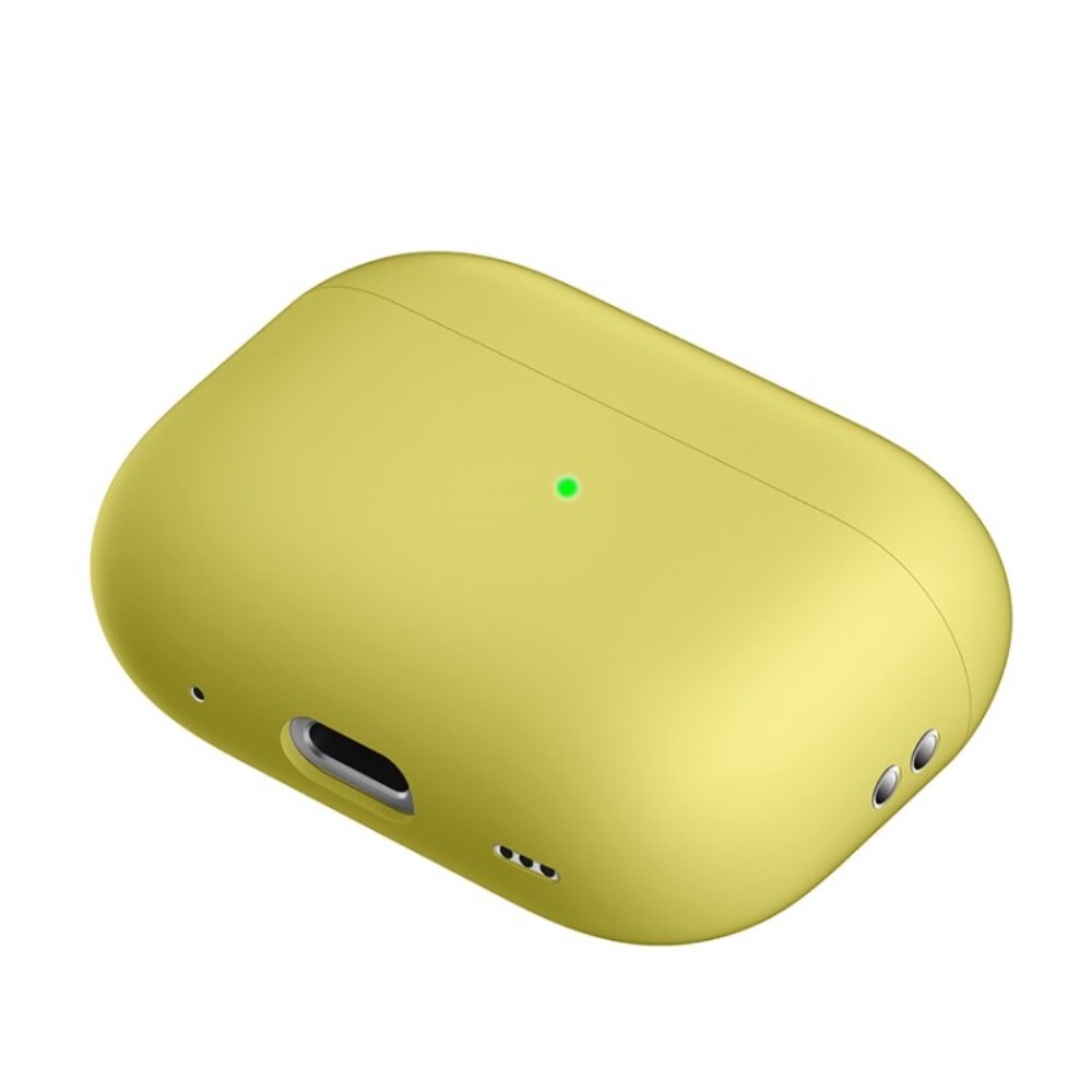 Apple AirPods Pro 2 Tyndt silikonecover, Gul